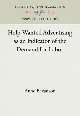 Help-Wanted Advertising As an Indicator of the Demand for Labor