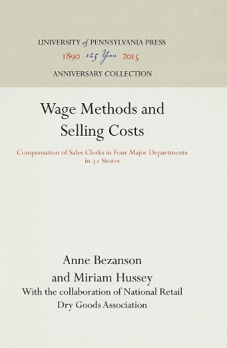 Wage Methods and Selling Costs