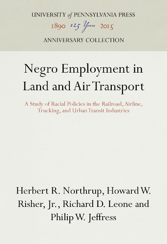 Negro Employment in Land and Air Transport