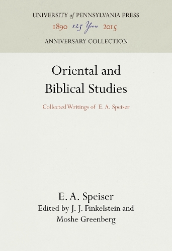 Oriental and Biblical Studies