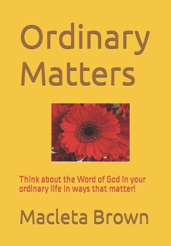 Ordinary Matters