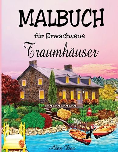 Malbuch fur Erwachsene -Traumhauser