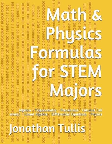 Math & Physics Formulas for STEM Majors