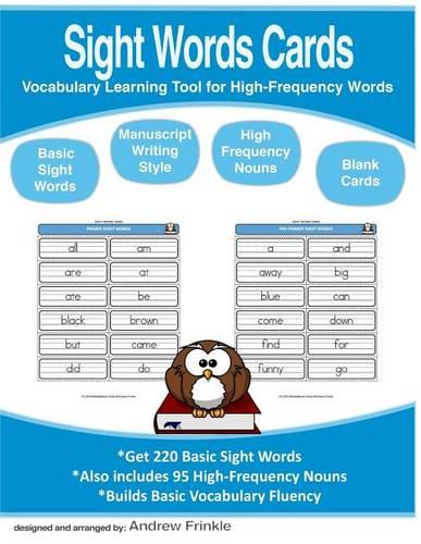 Sight Words Cards