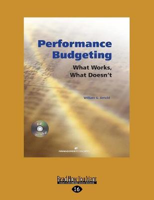 Performance Budgeting (with CD)