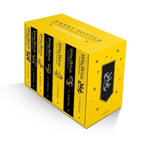 Harry Potter Hufflepuff House Editions Paperback Box Set by J.K. Rowling
