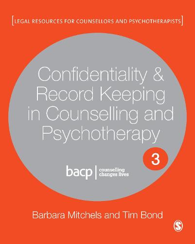 Confidentiality & Record Keeping in Counselling & Psychotherapy