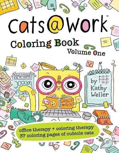 Cats@Work Coloring Book Vol. 1