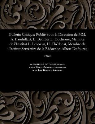 Bulletin Critique