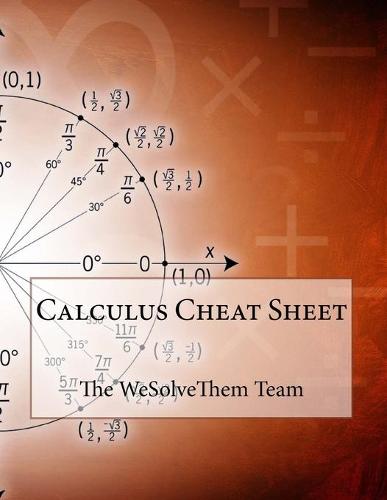 Calculus Cheat Sheet