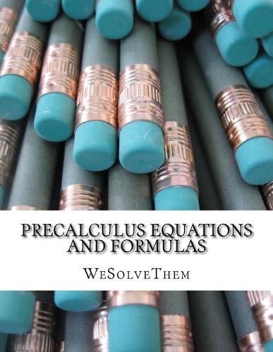 PreCalculus Equations and Formulas