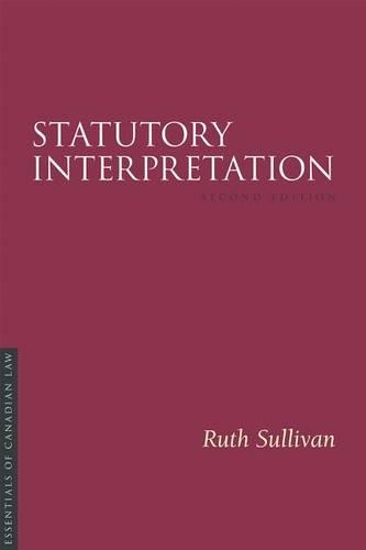 Statutory Interpretation