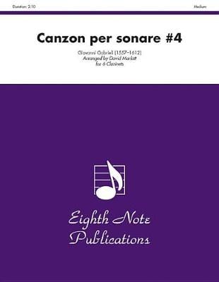 Canzon per sonare #4