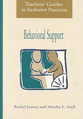 Teachers' Guides to Inclusive Practices: Behavior Support