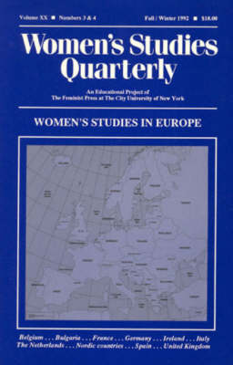 Women's Studies in Europe: Women's Studies in Europe v. 20, No. 3 & 4