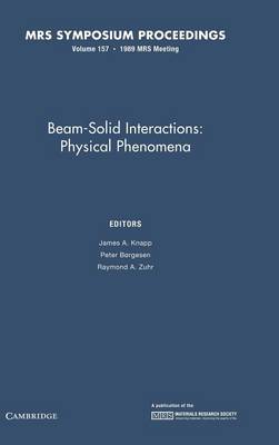 Beam-Solid Interactions:: Volume 157