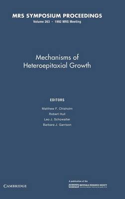 Mechanisms of Heteropitaxial Growth: Volume 263