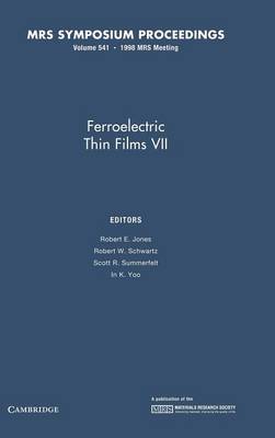 Ferroelectric Thin Films VII: Volume 541
