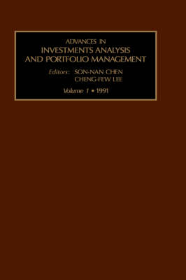 Advances in Investment Analysis and Portfolio Management: v. 1