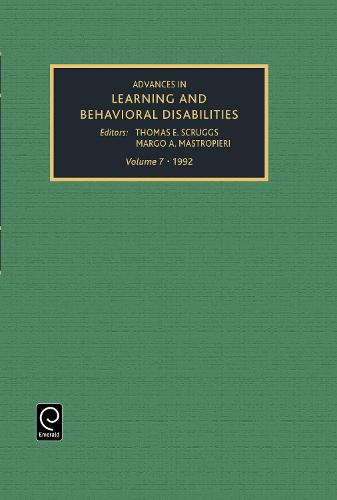 Advances in Learning and Behavioural Disabilities