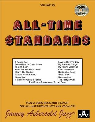 Volume 25: All Time Standards (with 2 Free Audio CDs)