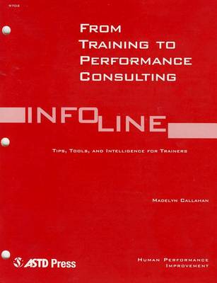 From Training To Performance Consulting
