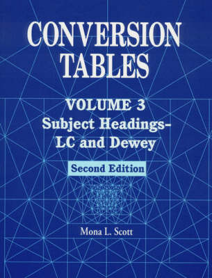 Conversion Tables: Subject Headings-LC and Dewey v. 3