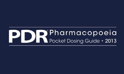 PDR Pharmacopoeia Pocket Dosing Guide 2013