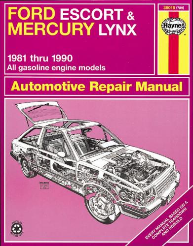 Ford Escort & Mercury Lynx (81 - 90)
