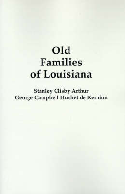 Old Families of Louisiana