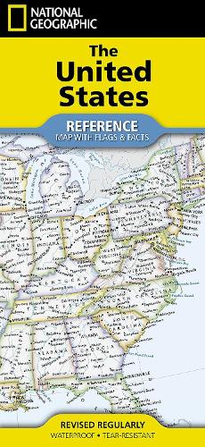 United States Reference Map Folded