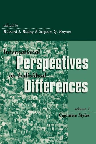 International Perspectives on Individual Differences