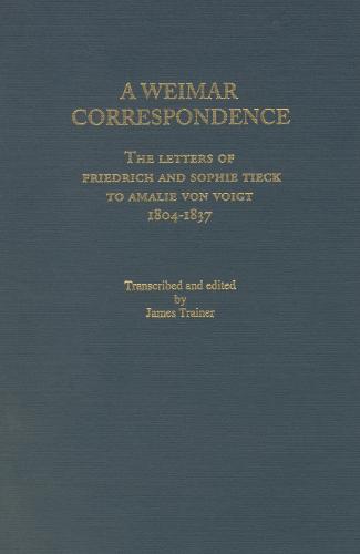 Weimar Correspondence