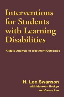 Interventions for Students with Learning Difficulties