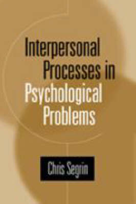 Interpersonal Process in Psychological Problems