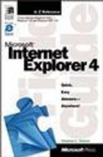 Microsoft Internet Explorer 4 Field Guide