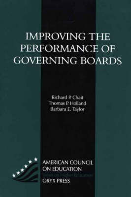Improving the Performance of Governing Boards