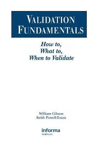 Validation Fundamentals