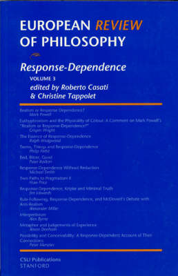European Review of Philosophy: Volume 3: v. 3