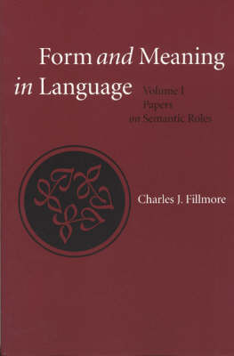Form and Meaning in Language