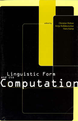 Linguistic Form and Its Computation