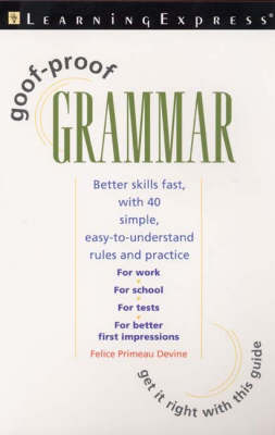 Goof-proof Grammar