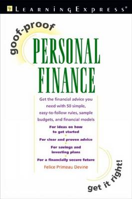 Goof Proof Personal Finance