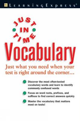 Just in Time Vocabulary