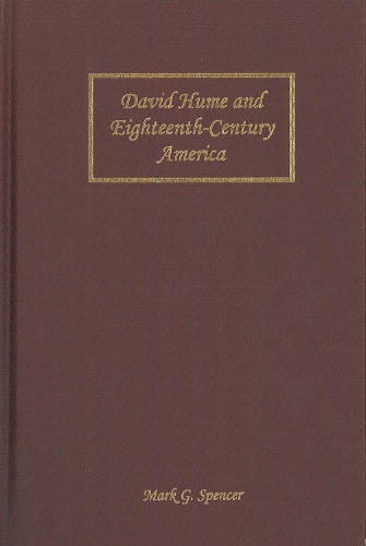 David Hume and Eighteenth-Century America
