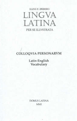 Lingua Latina - Colloquia Personarum Vocabulary