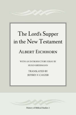 The Lord's Supper in the New Testament