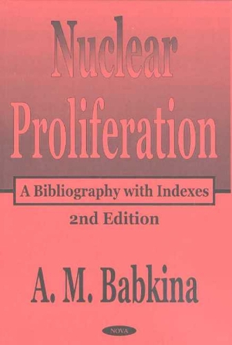 Nuclear Proliferation