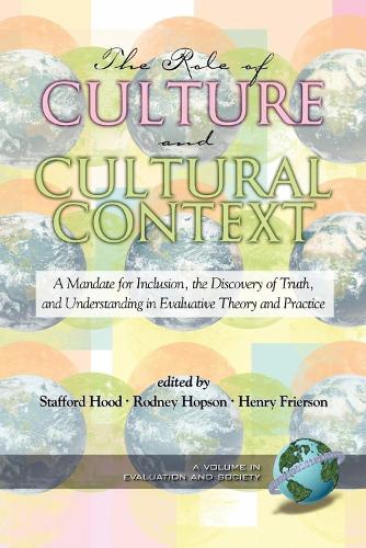 The Role of Culture and Cultural Context in Evaluation