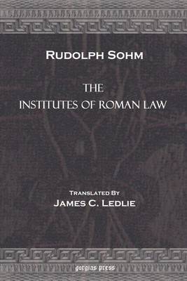 The Institutes of Roman Law